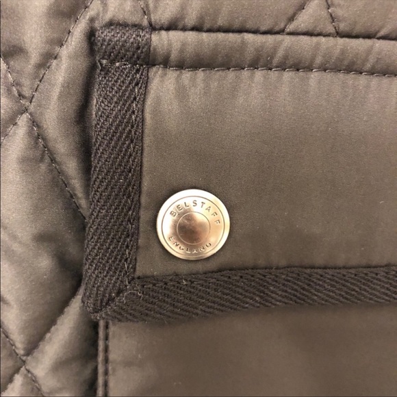 BELSTAFF Quilted Shell Randall 2.0 Jacket Black - Picture 9 of 16